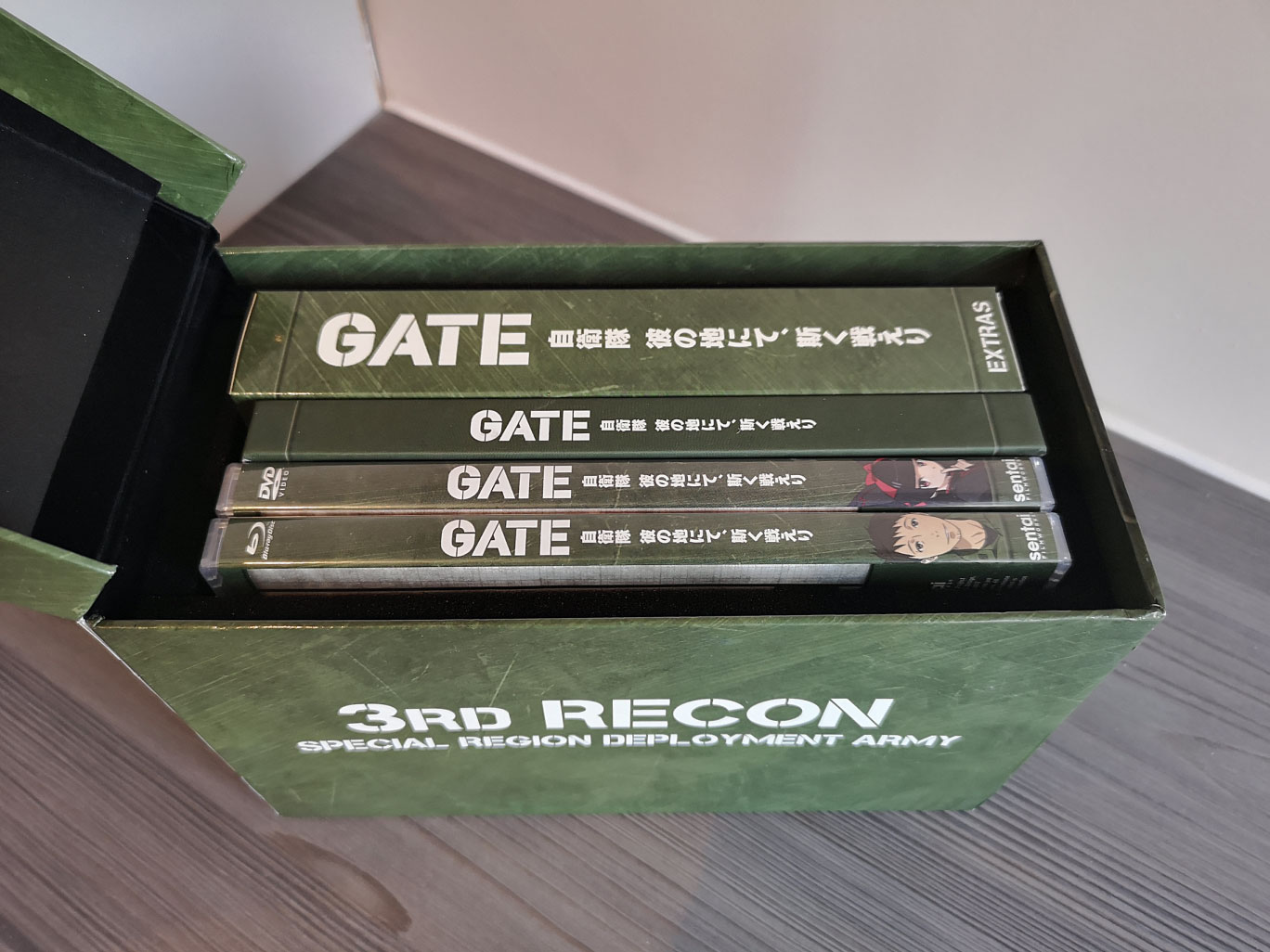 Anime DVD Gate Jieitai Kanochi Nite Season 1+2 *ENGLISH DUBBED* All Region
