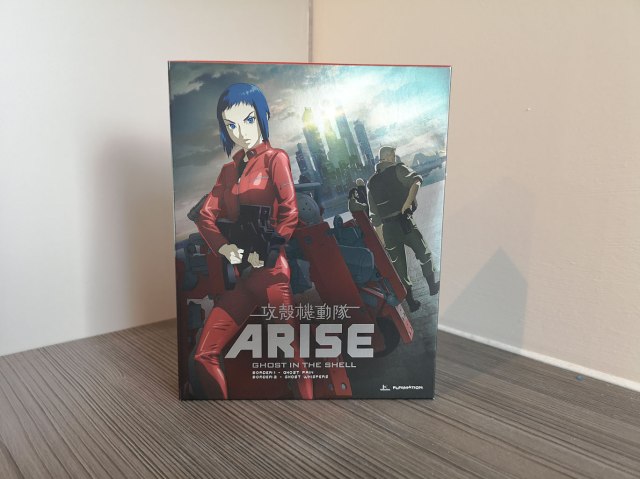 Ghost In The Shell Arise Borders 1 2 Blu Ray Dvd