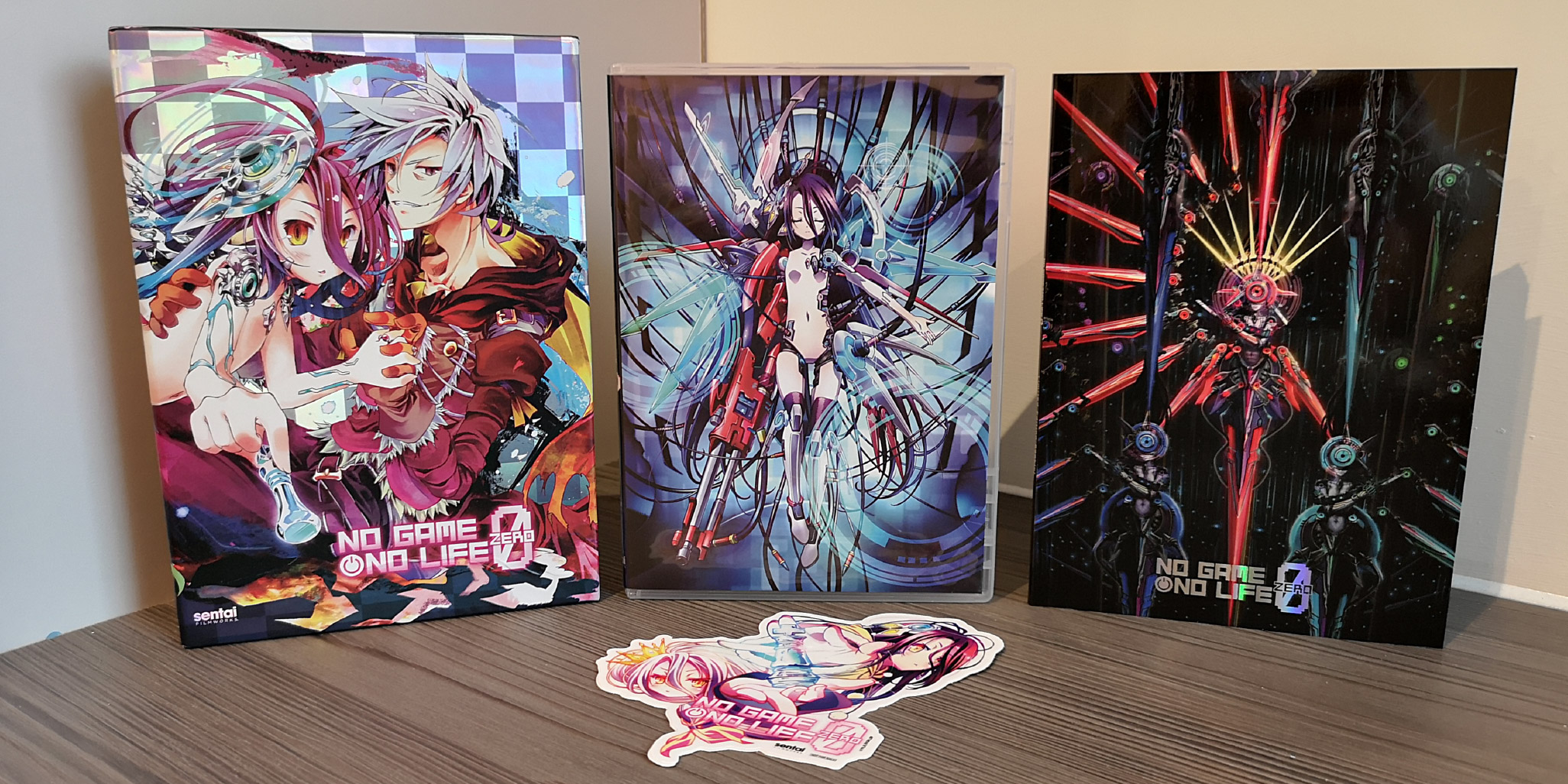 Japan Anime Movie No Game No Life Zero Blu-ray Box Limited Edition from  Japan