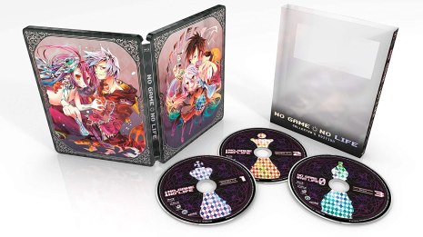 No Game No Life Limited Edition Steelbook 01