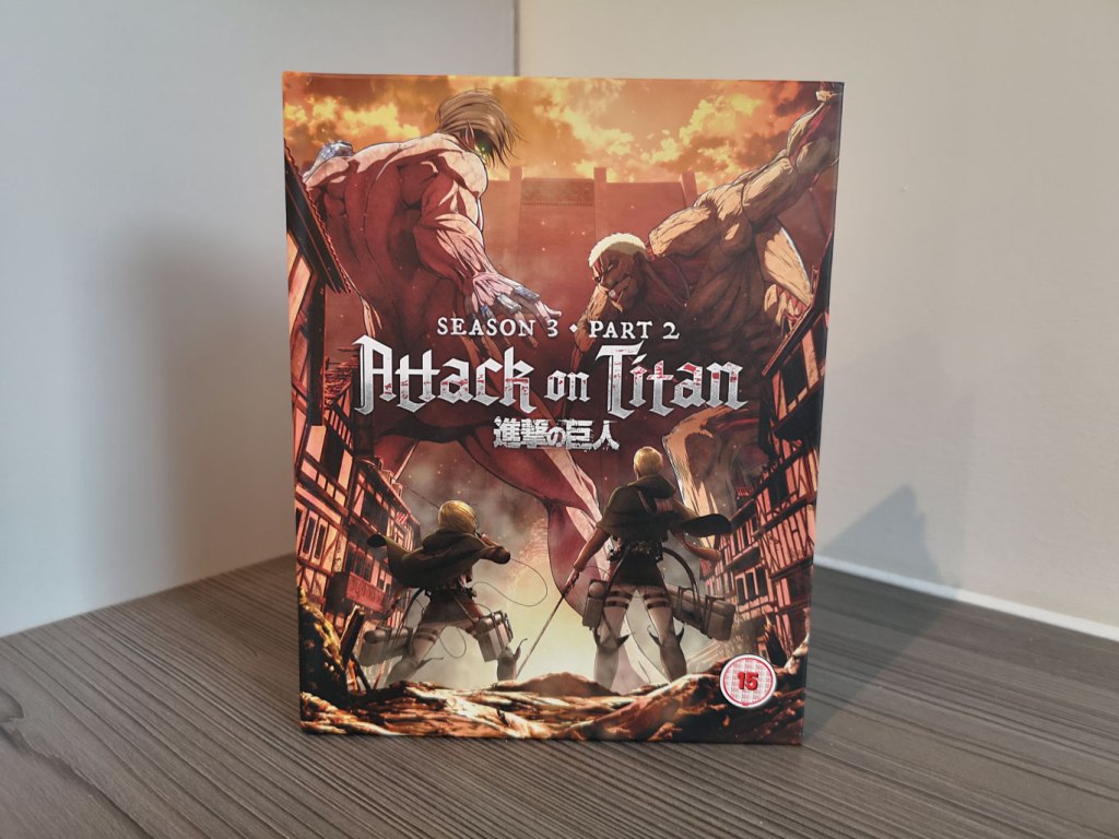 Attack on Titan Season 3 Part 2 (Limited Edition Blu-ray & DVD) Unboxing