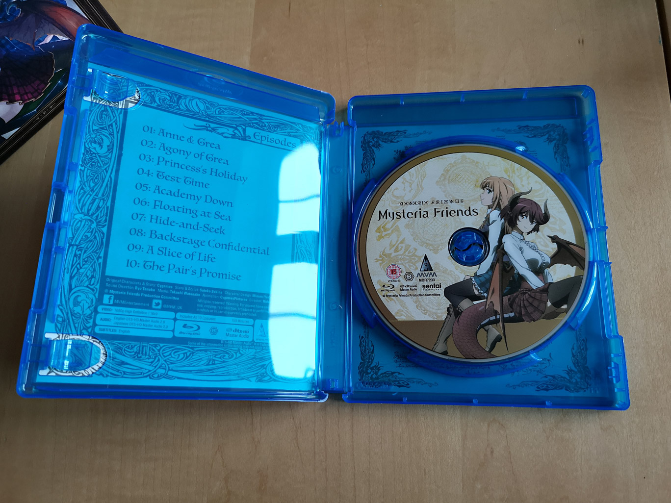 Mysteria Friends (Collector's Edition Blu-ray) Unboxing – The Normanic Vault