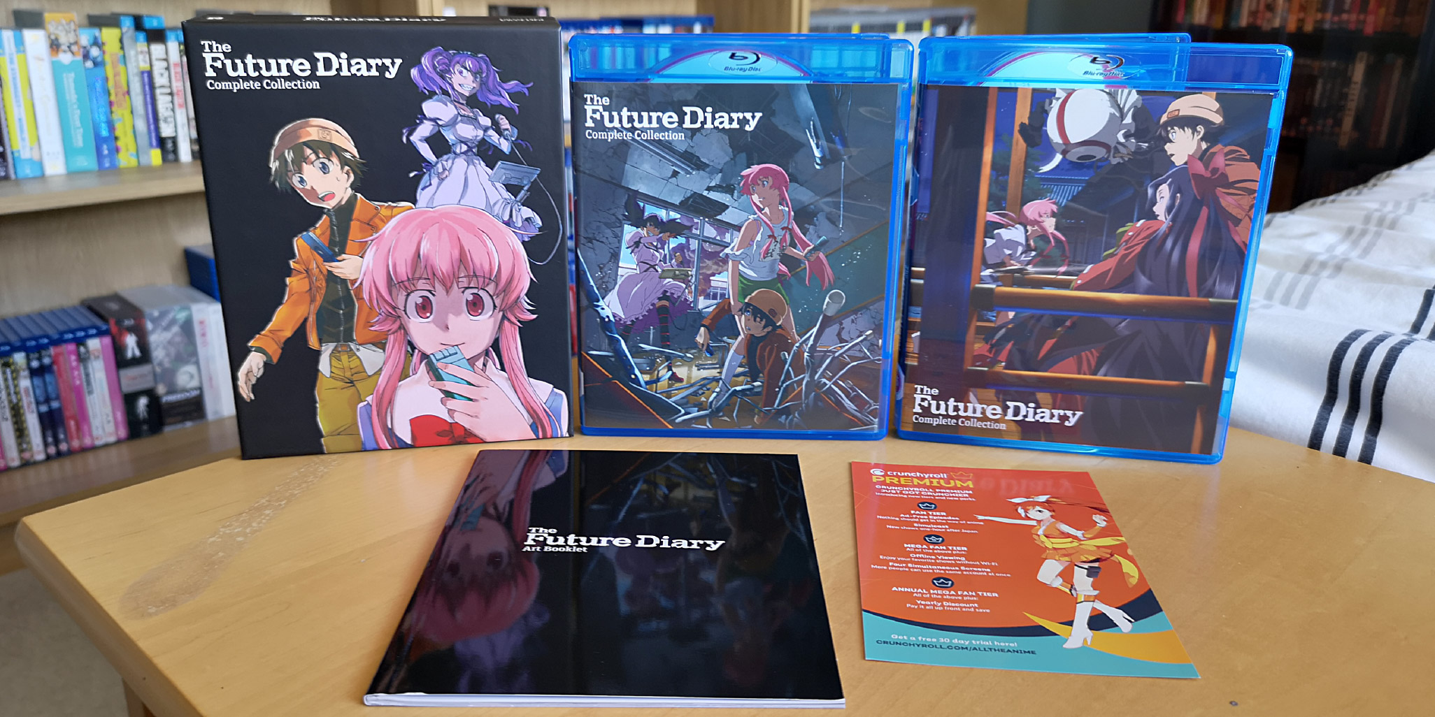 DVD Anime Mirai Nikki (The Future Diary) Complete Series (1-26) English  Audio