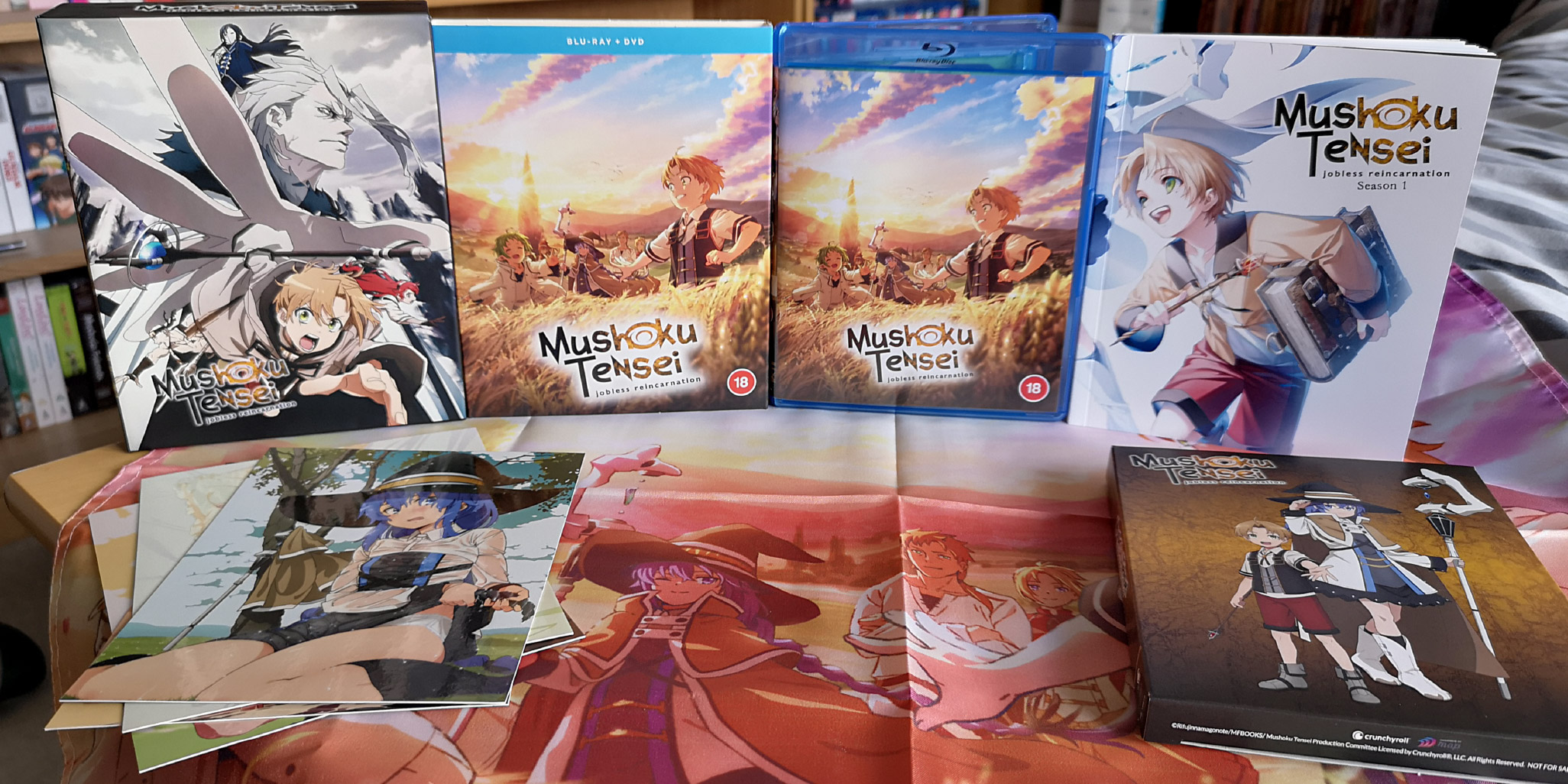 Anime DVD Mushoku Tensei: Isekai Ittara Honki Dasu Season 1+2 English  Dubbed